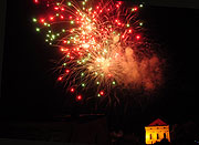 Feuerwerk am Donnerstag (gFoto: Ingrid Grossmann)